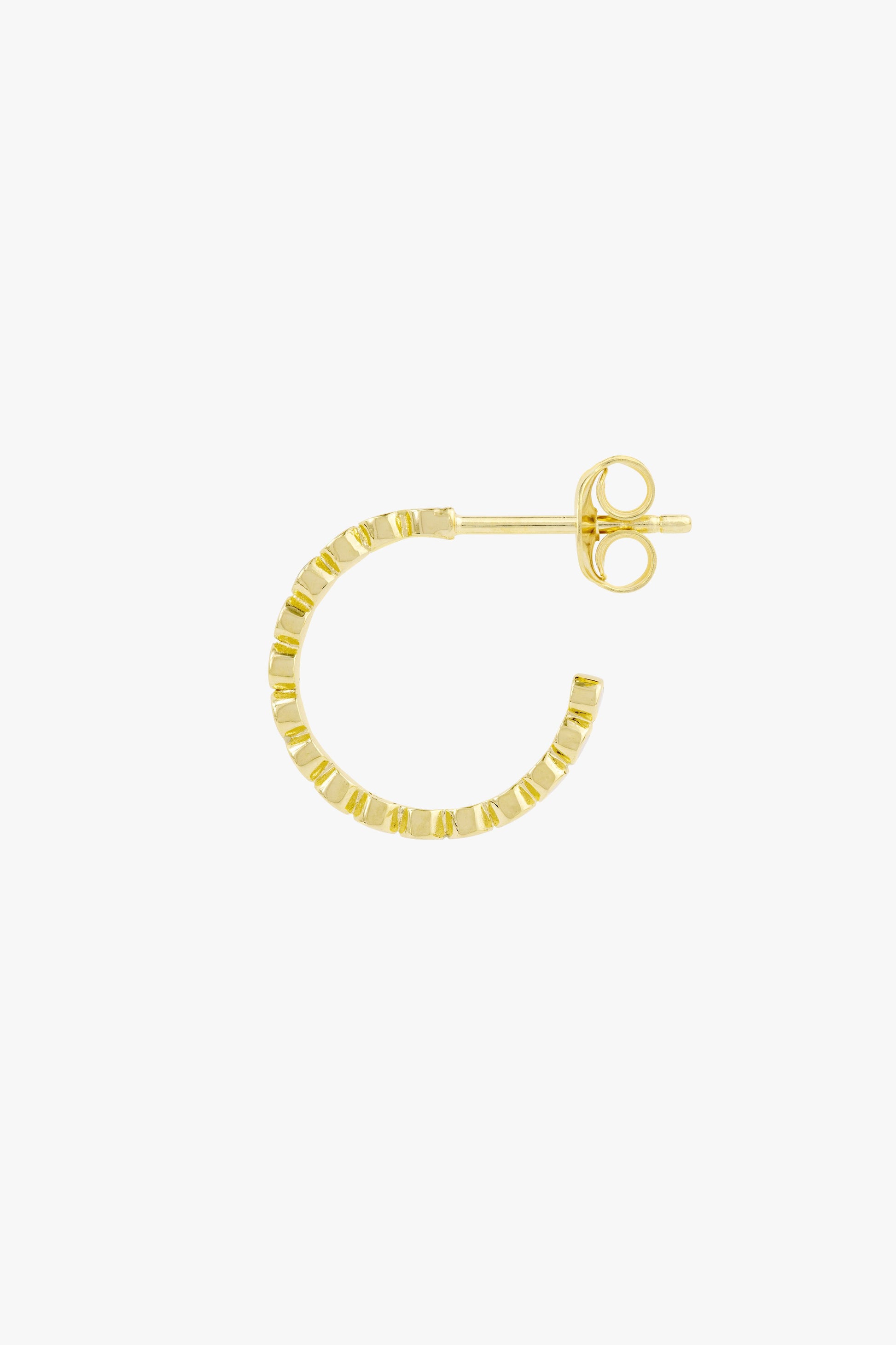 Breeze hoop gold plated-abc