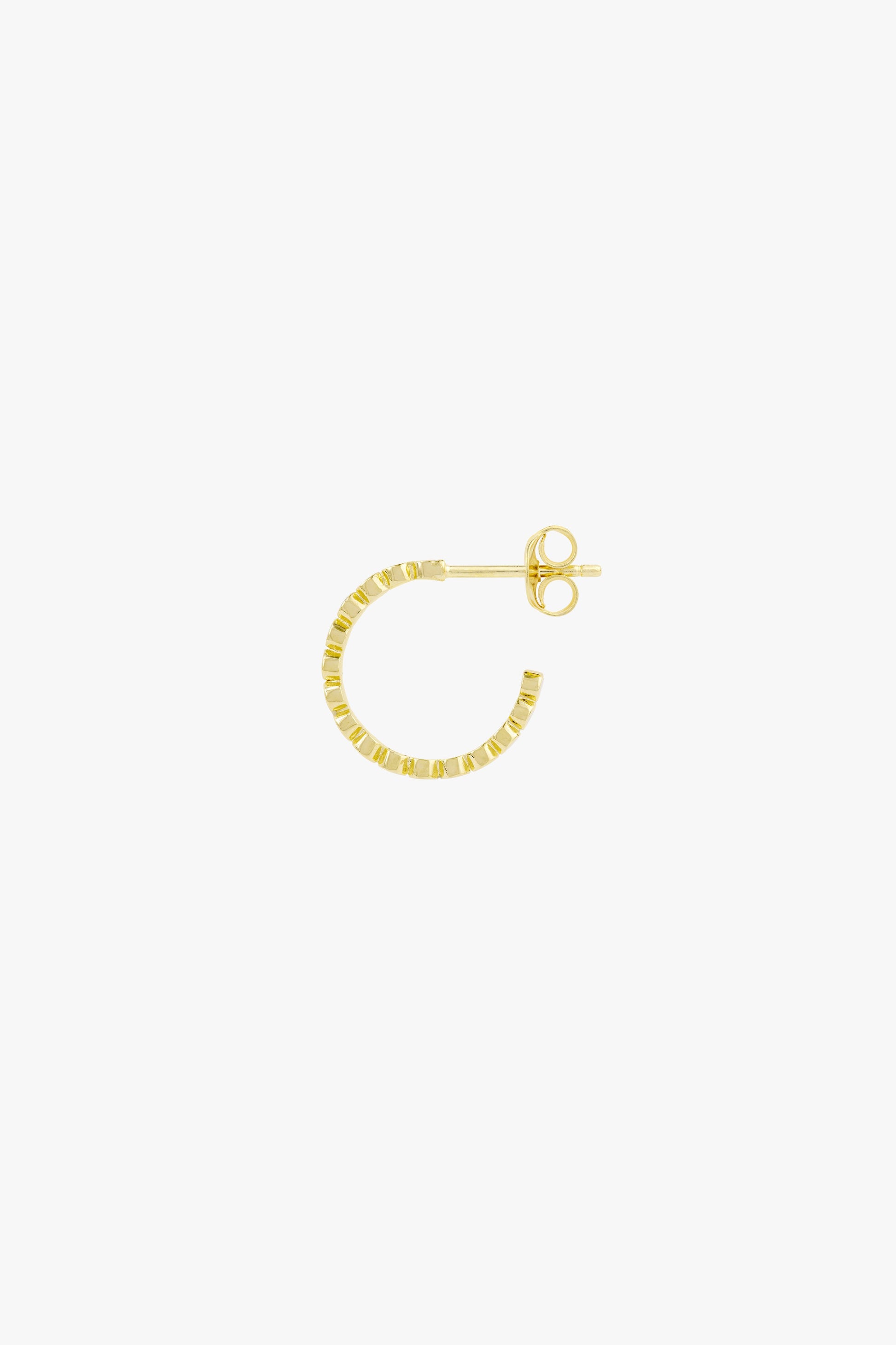 Breeze hoop gold plated-abc