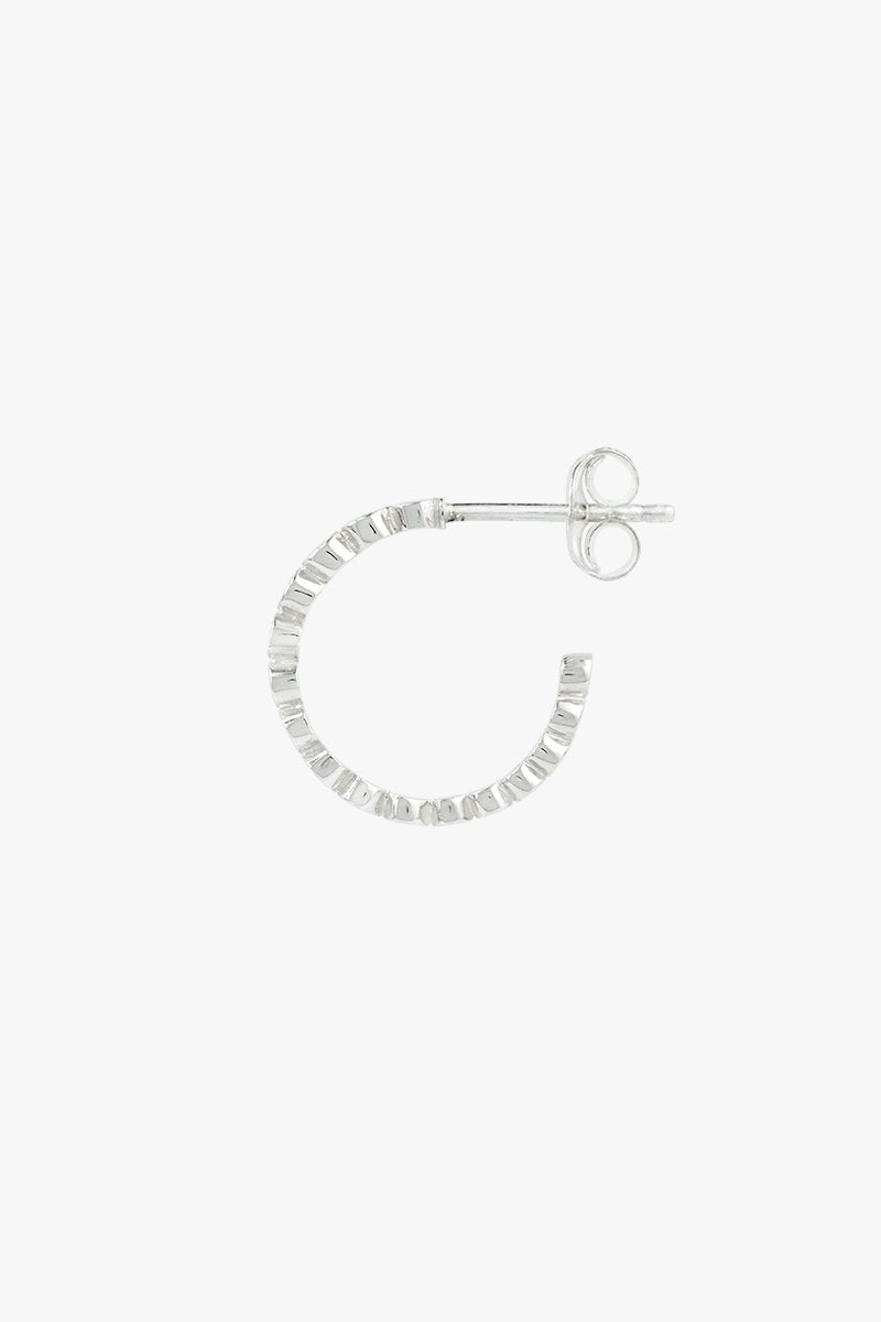 Breeze hoop silver-abc