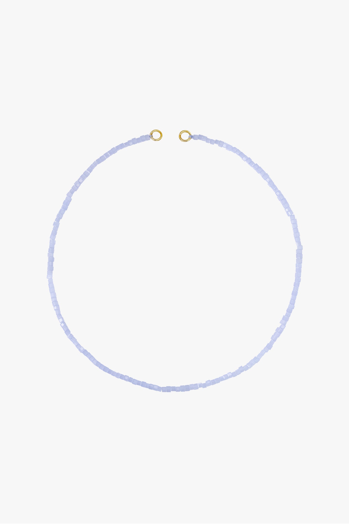 Blue sky clasp necklace gold plated-abc