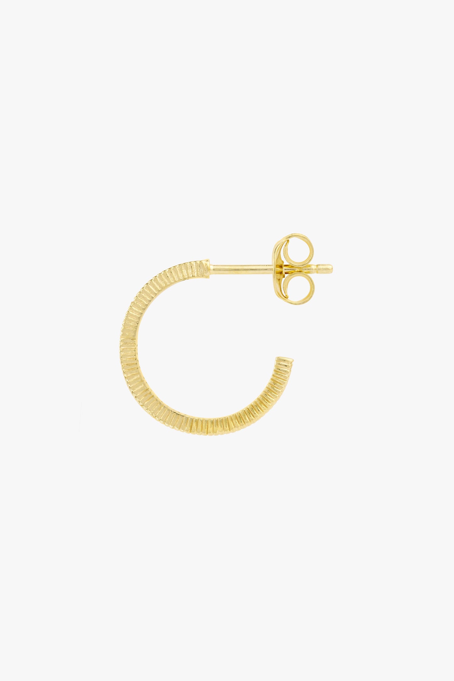 Eternity hoop gold plated-abc