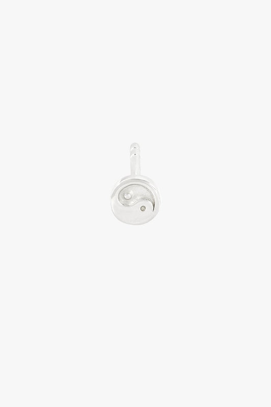 Yin yang stud silver-Stud-wildthings_collectables-Silver---abc