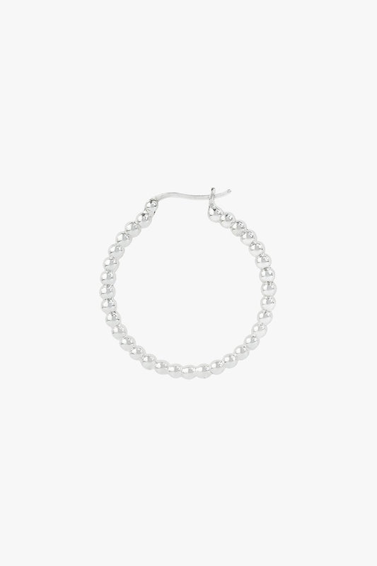 Dots hoop silver 30mm-abc