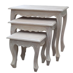 Timber Nest Of Tables-Living-Liberty Homeware-Default Title---abc