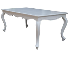 White Plain Dinning Table-living-Liberty Homeware-Default Title---abc