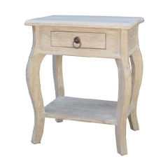 Grey Wash Rectangle Phone/Lamp Table-abc