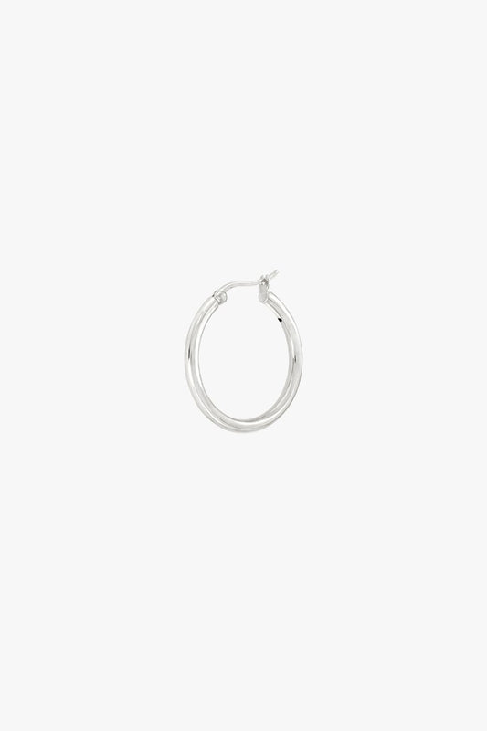 Wild classic earring silver small (20mm)-Earring-wildthings_collectables-Single piece-Silver--abc