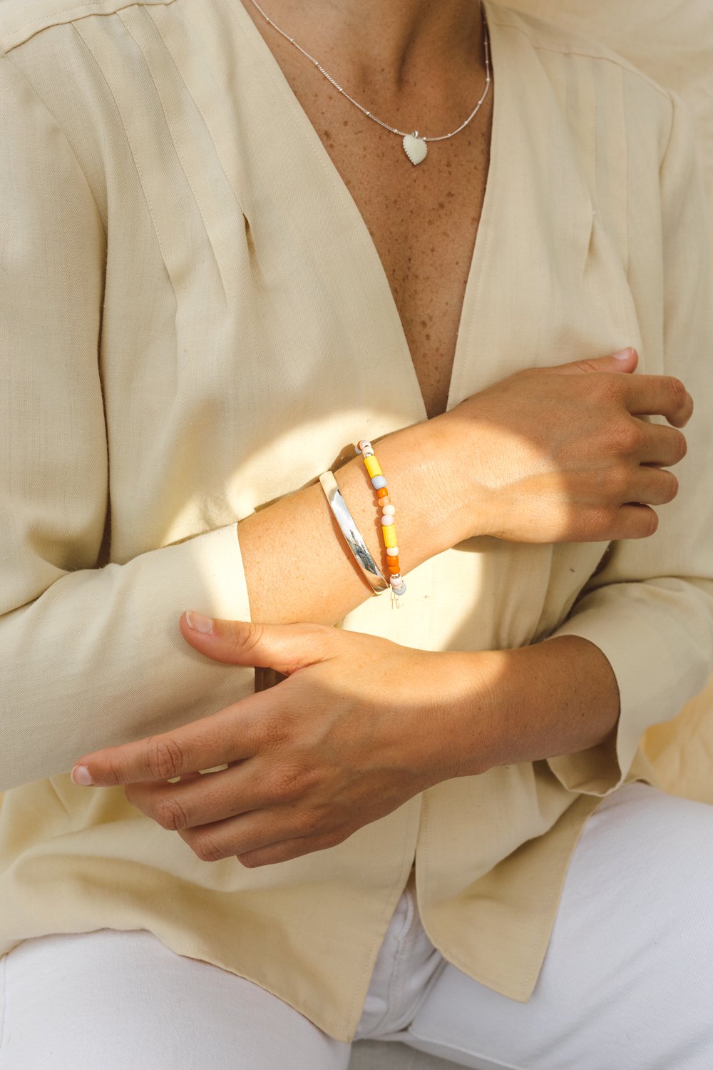 Rainbow bracelet silver-Bracelet-wildthings_collectables-Silver---abc