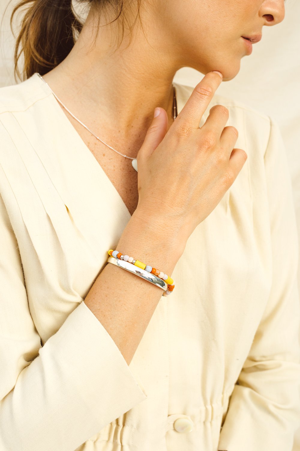 Rainbow bracelet silver-Bracelet-wildthings_collectables-Silver---abc