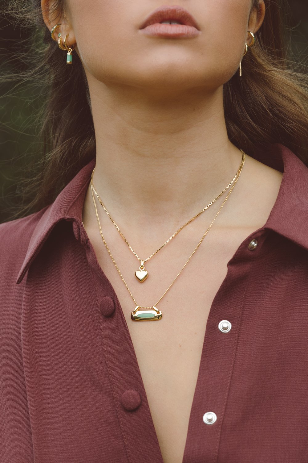 Iconic love set gold plated-abc