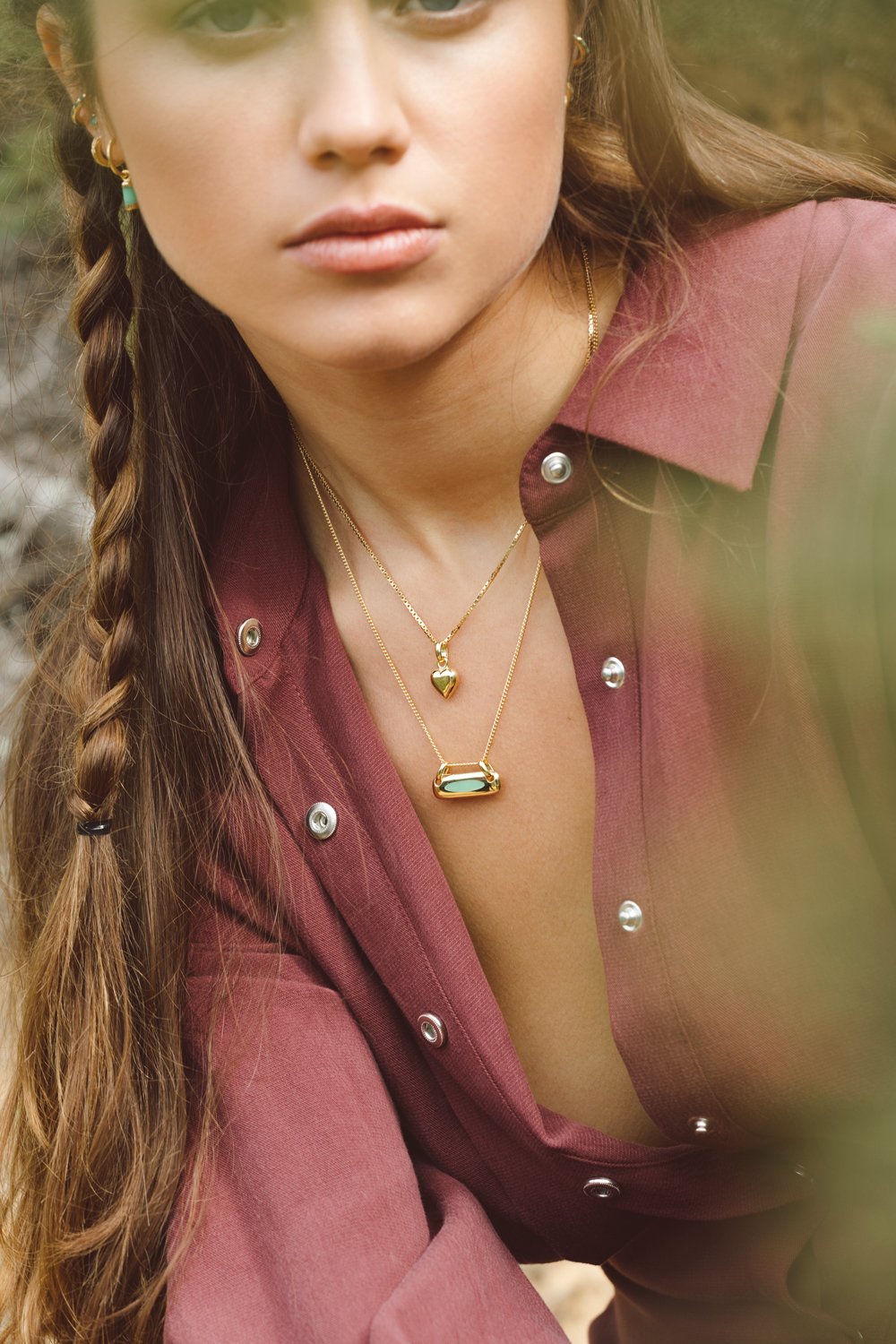 Iconic love set gold plated-abc