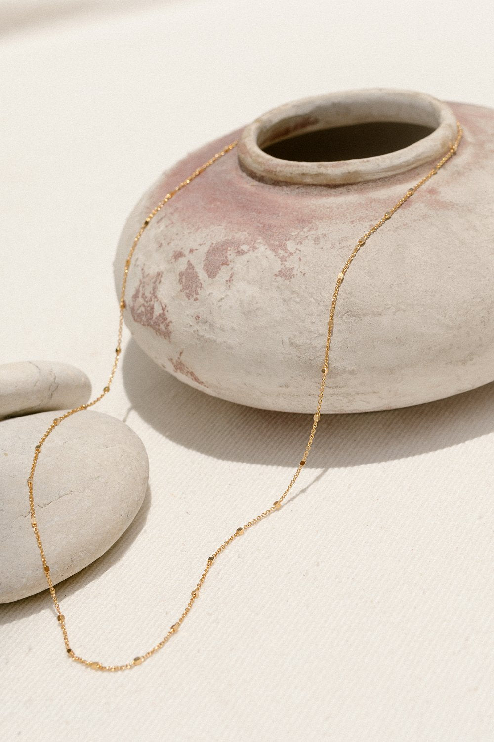 Shine bright necklace 14k solid gold-Necklace-Wildthings_collectables-Default Title---abc