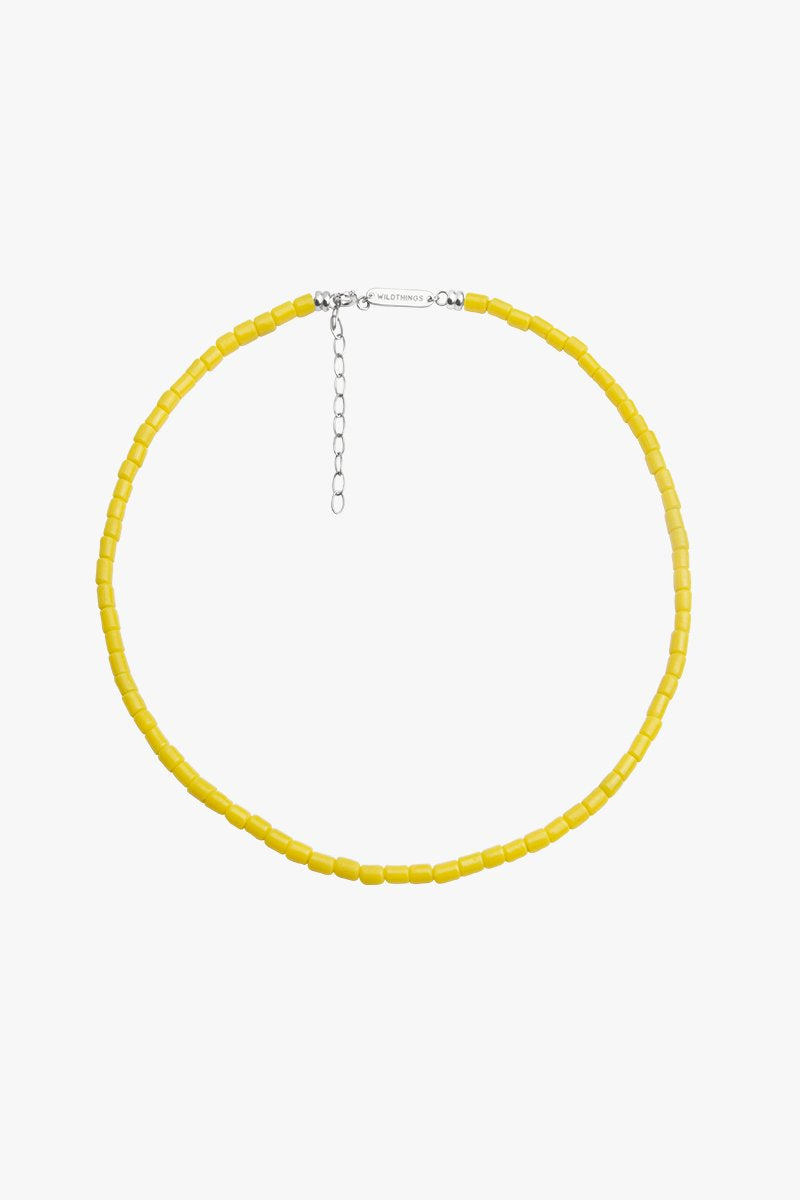 Bumblebee choker silver (35 cm)-abc