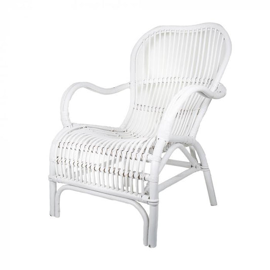 Seville Rattan Armchair White-Living-Florabelle-Default Title---abc