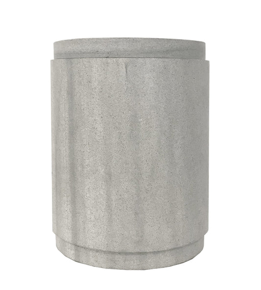 Ned Stone Vessel Large Pale Grey-abc