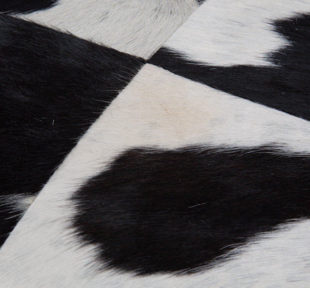 Cow Hide Square Block Cushion-abc