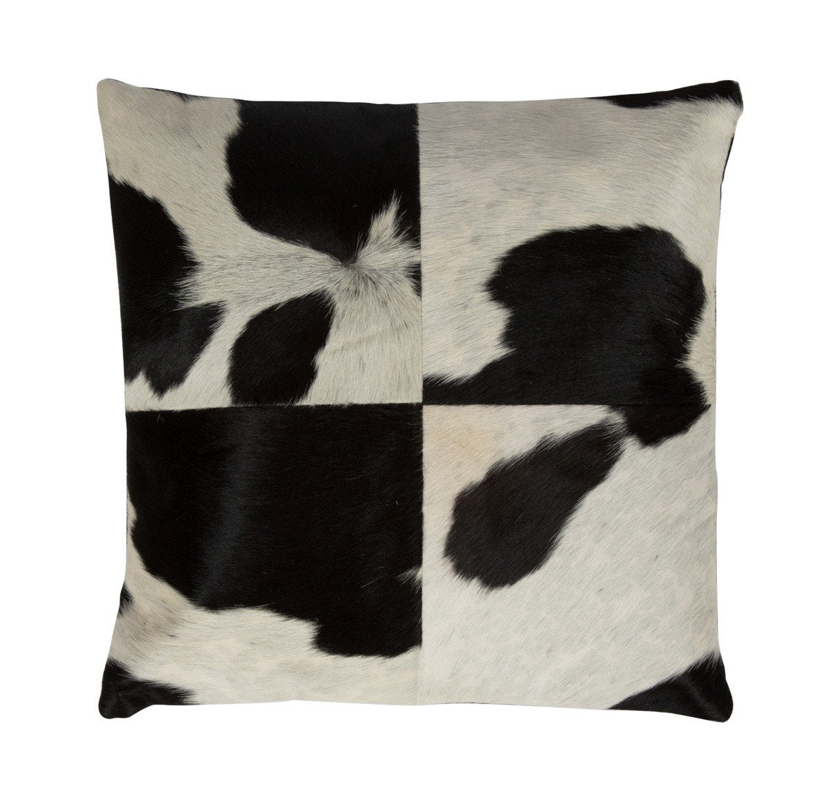 Cow Hide Square Block Cushion-abc