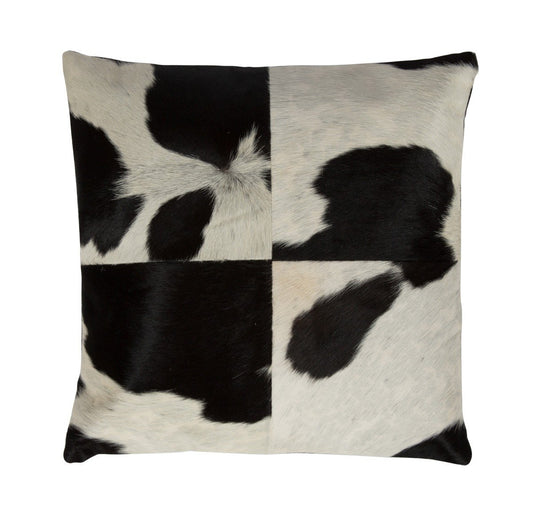 Cow Hide Square Block Cushion-abc