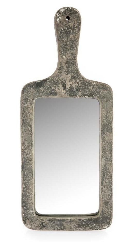 Ceramic Wall Mirror w/Handle-abc