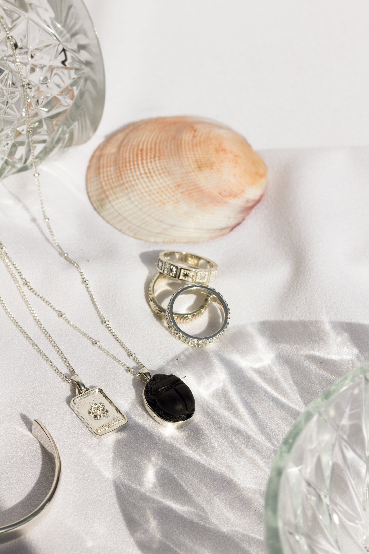 Chasing rainbows ring silver-abc