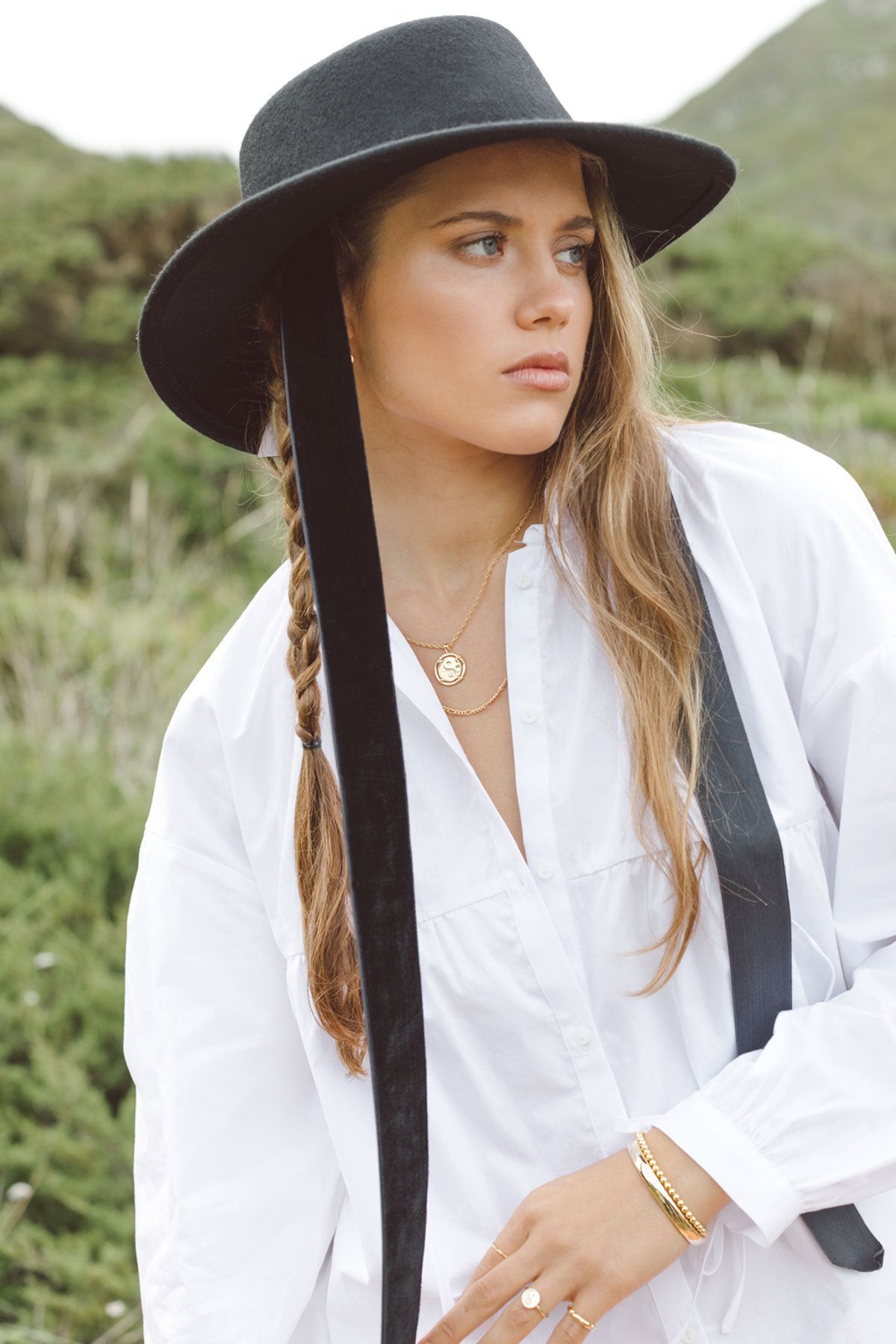 Yin yang coin pendant gold plated-Pendant-wildthings_collectables-Pendant-Gold Plated--abc