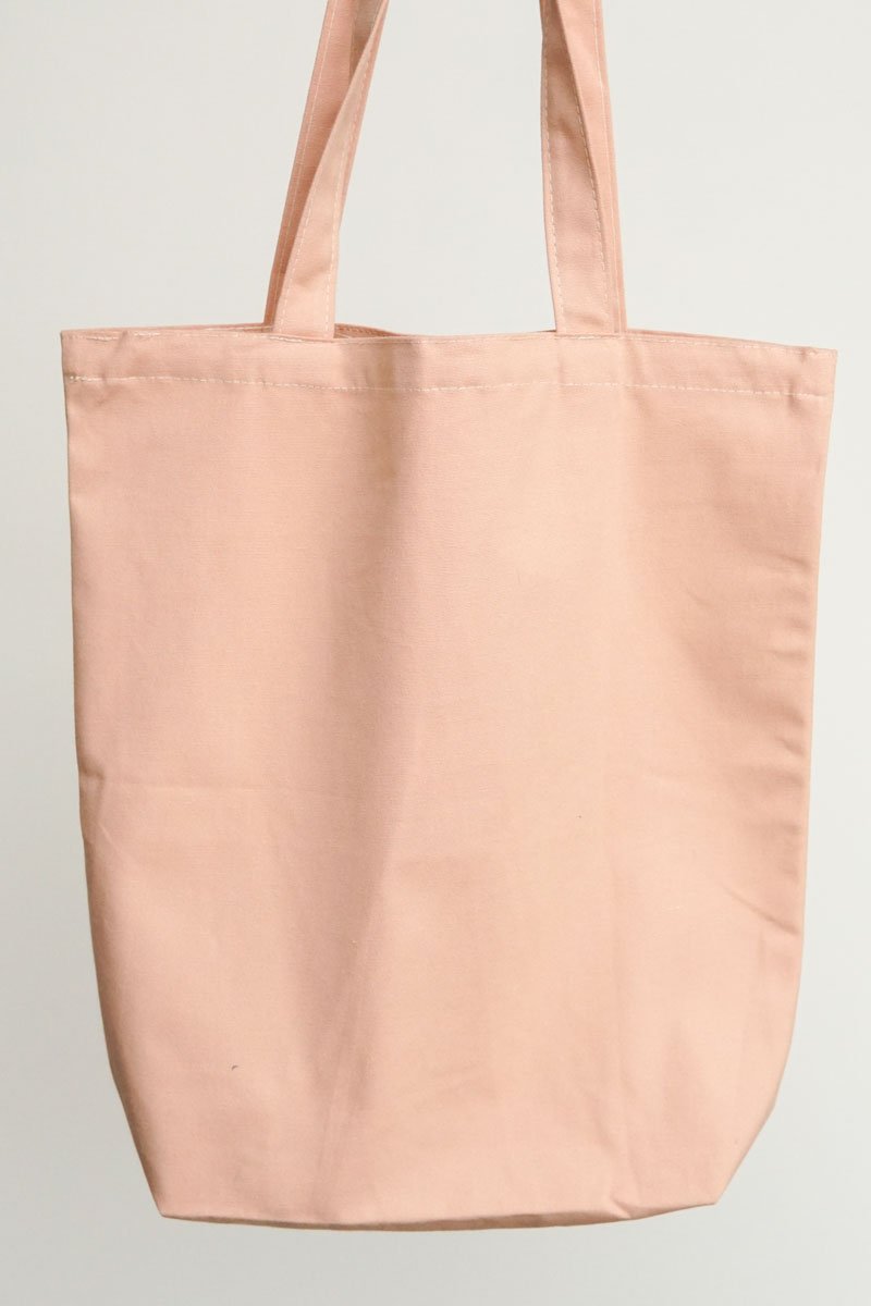 Canvas bag nude-abc