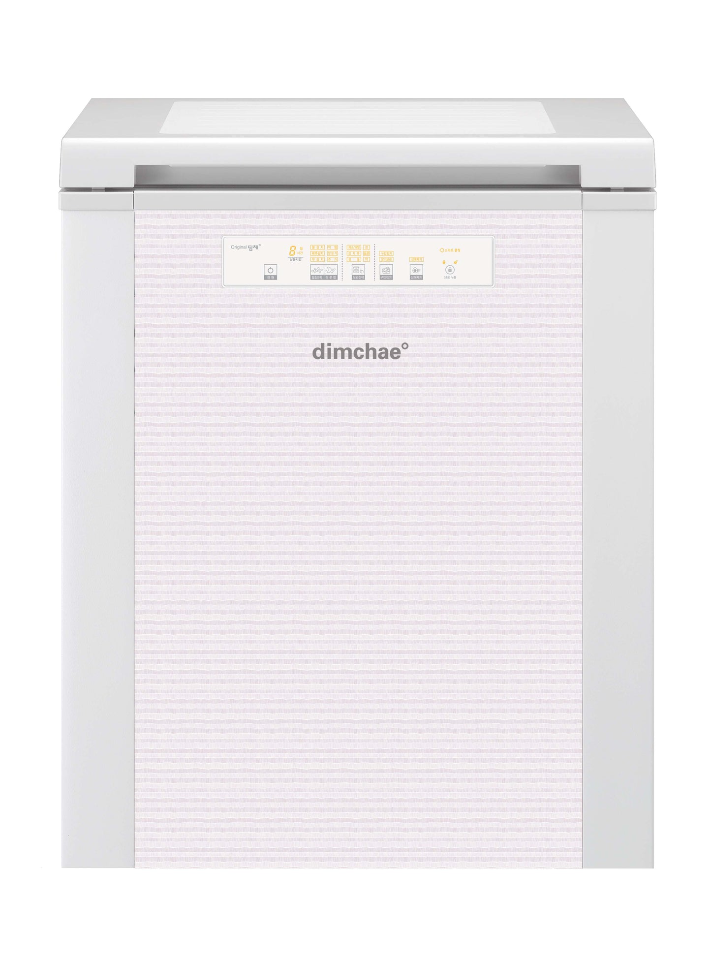 Grassland Pink Chest Type Kimchi Refrigerator-abc