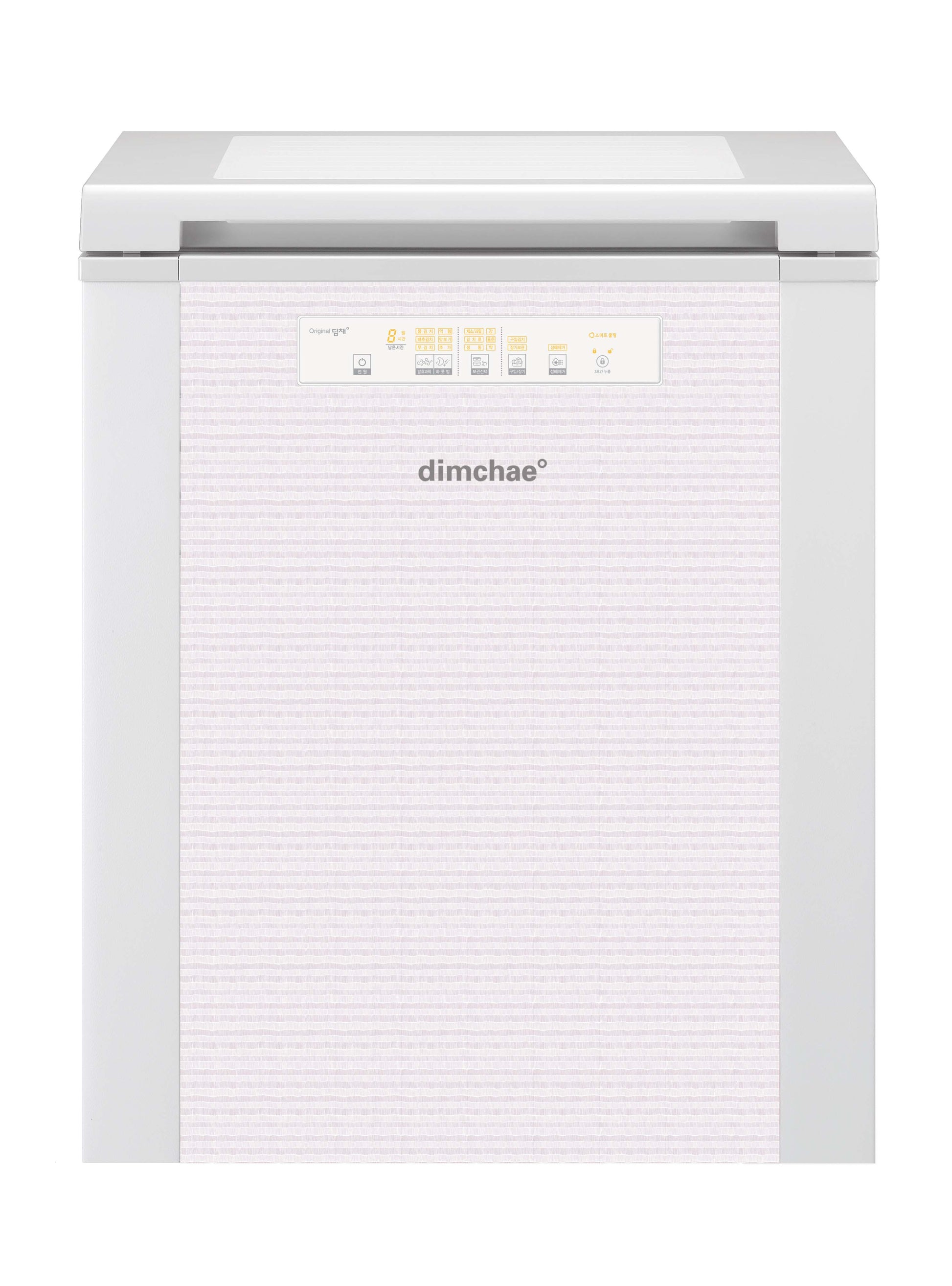 Grassland Pink Chest Type Kimchi Refrigerator-abc