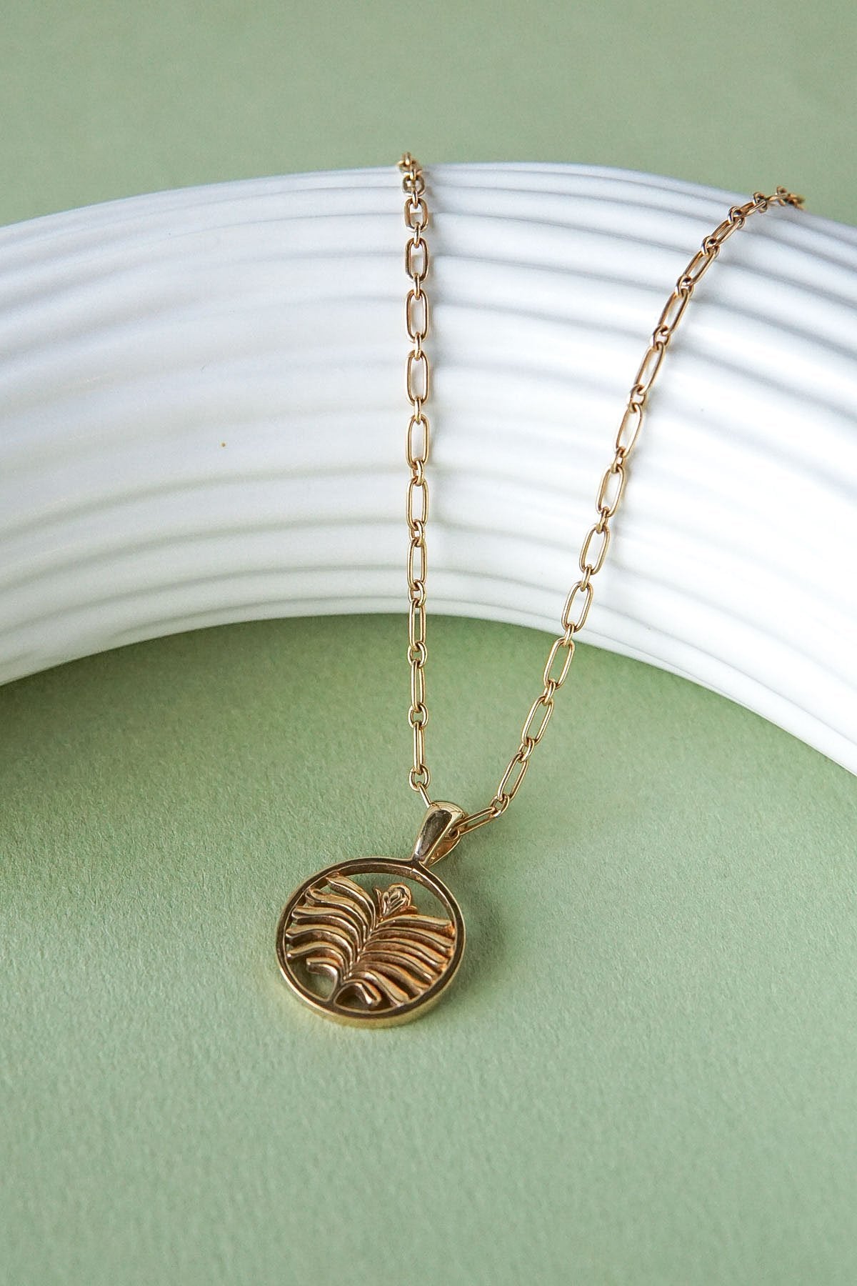 Ellsworth pendant gold plated-abc