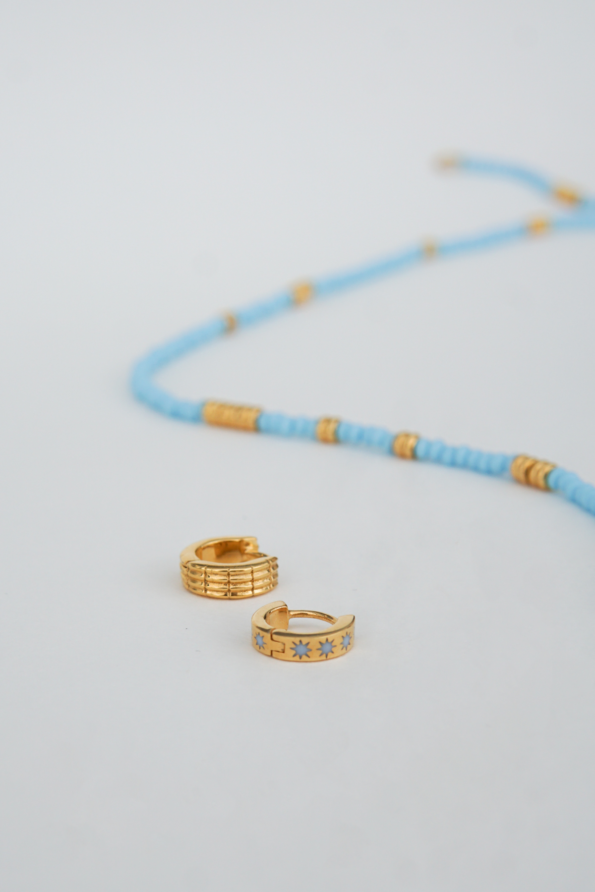 Crocodile hoop gold plated-abc