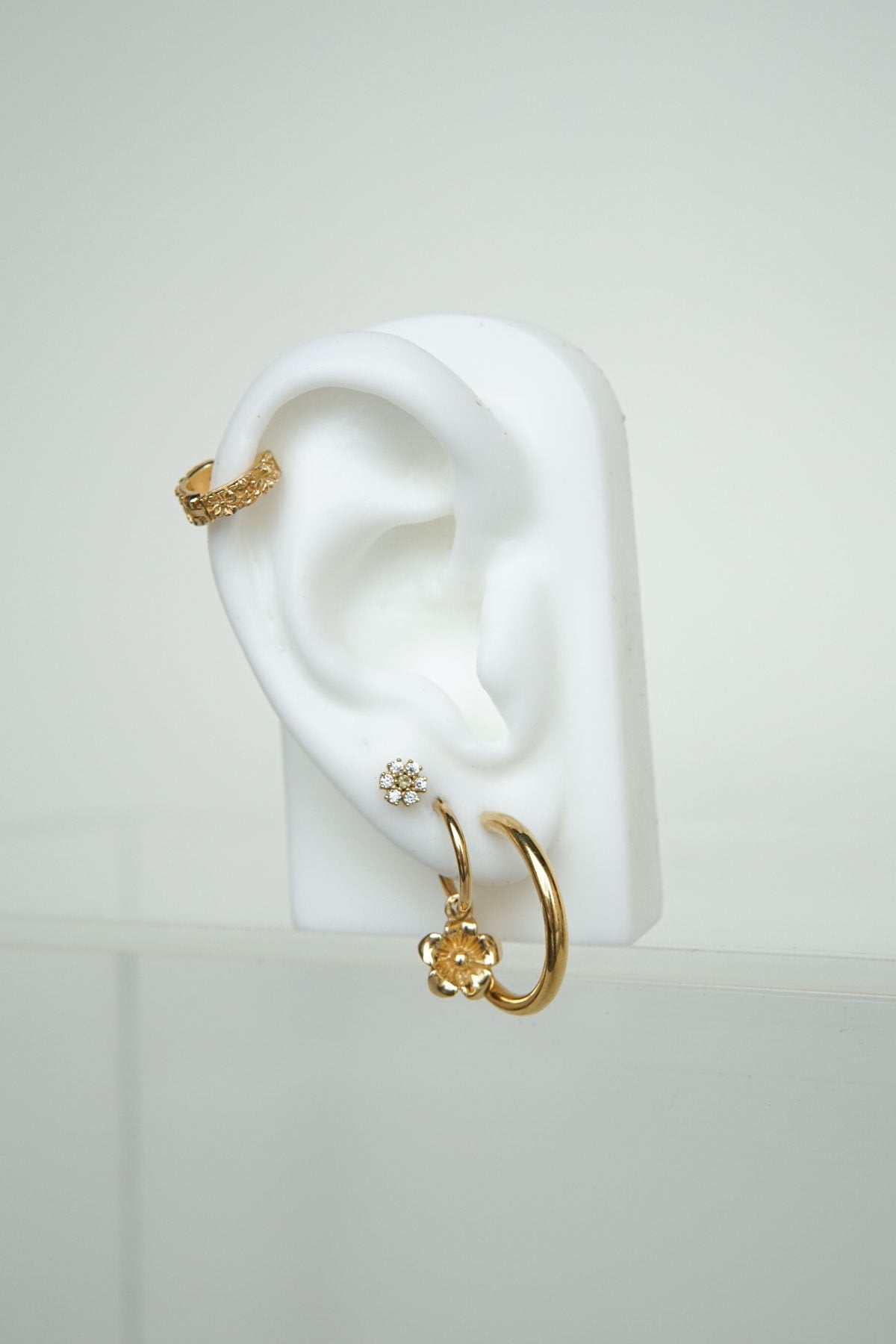 Wild flower earring gold plated-Earring-wildthings_collectables-Gold plated---abc