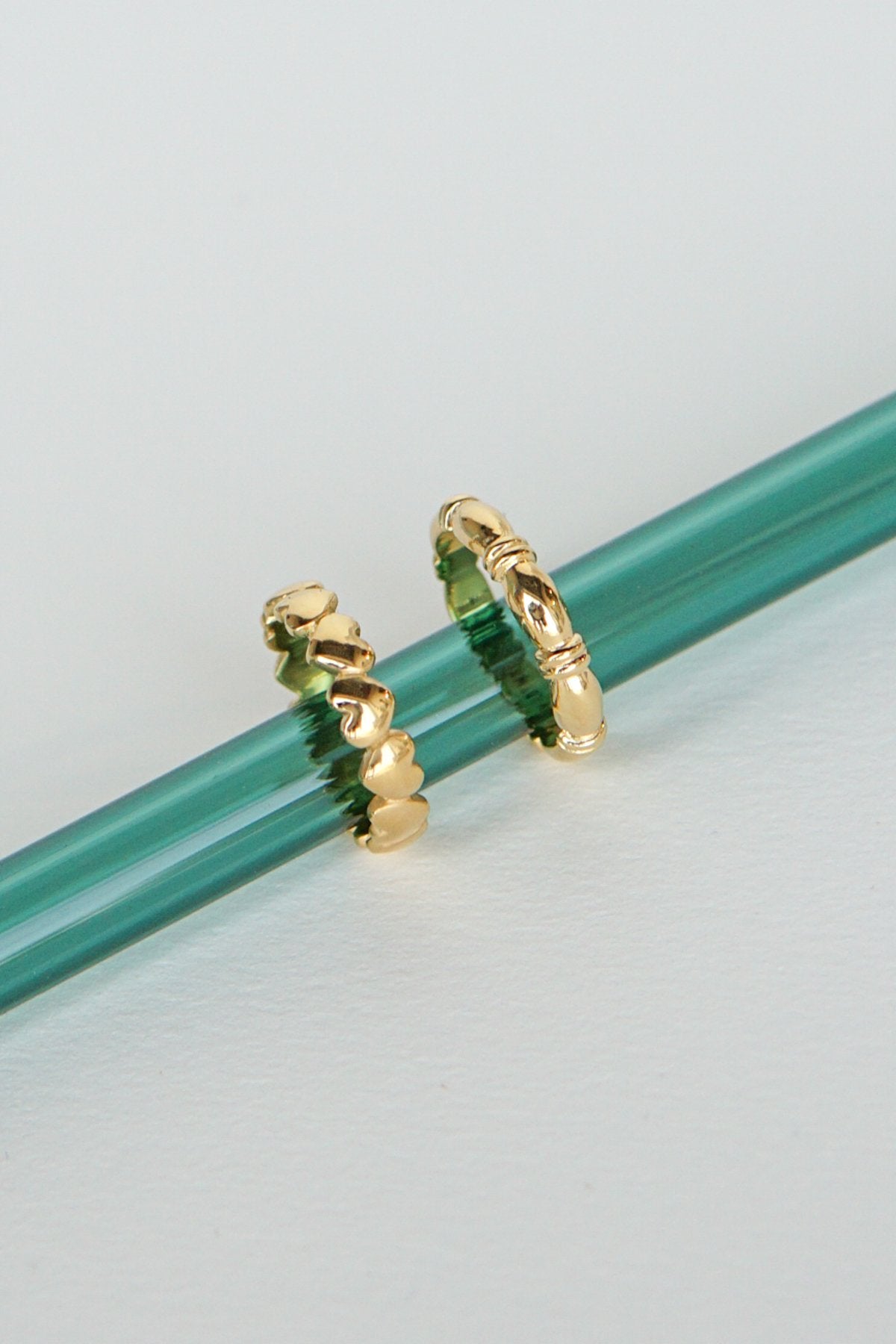 L'amour pinky ring gold plated-abc