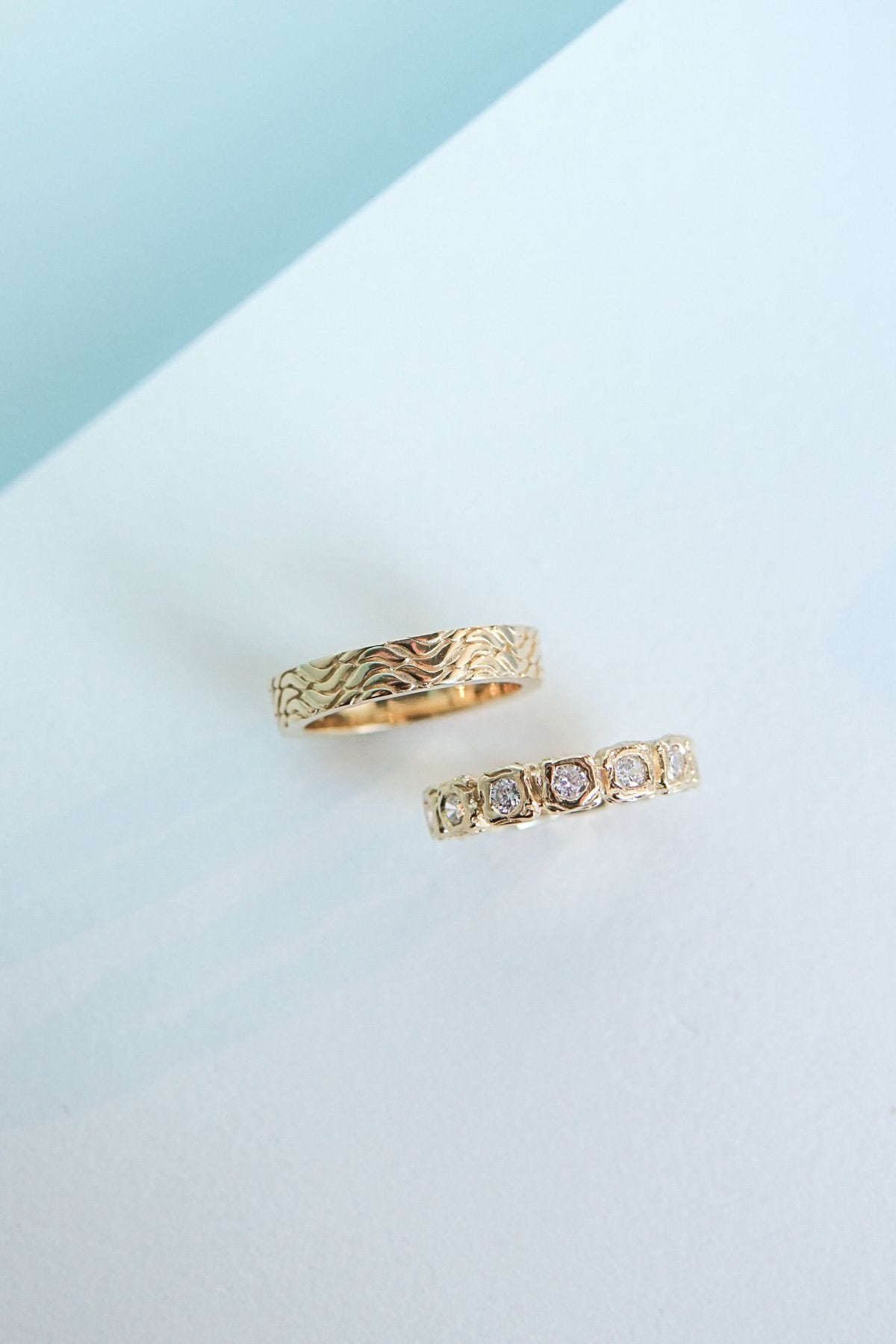 Wave ring gold plated--Wildthings_collectables-Gold plated-1 (US 6 / 16.5 mm)--abc