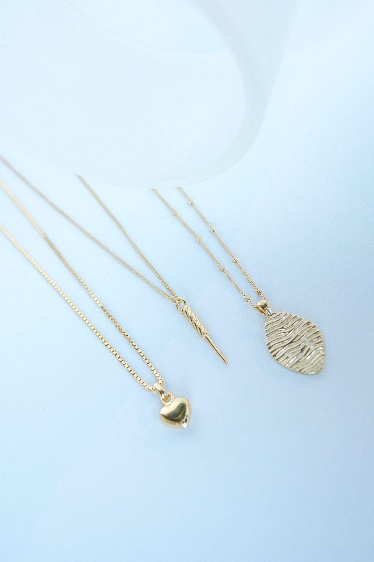 Water ripple pendant gold plated-Pendant-wildthings_collectables-Pendant-Gold plated--abc