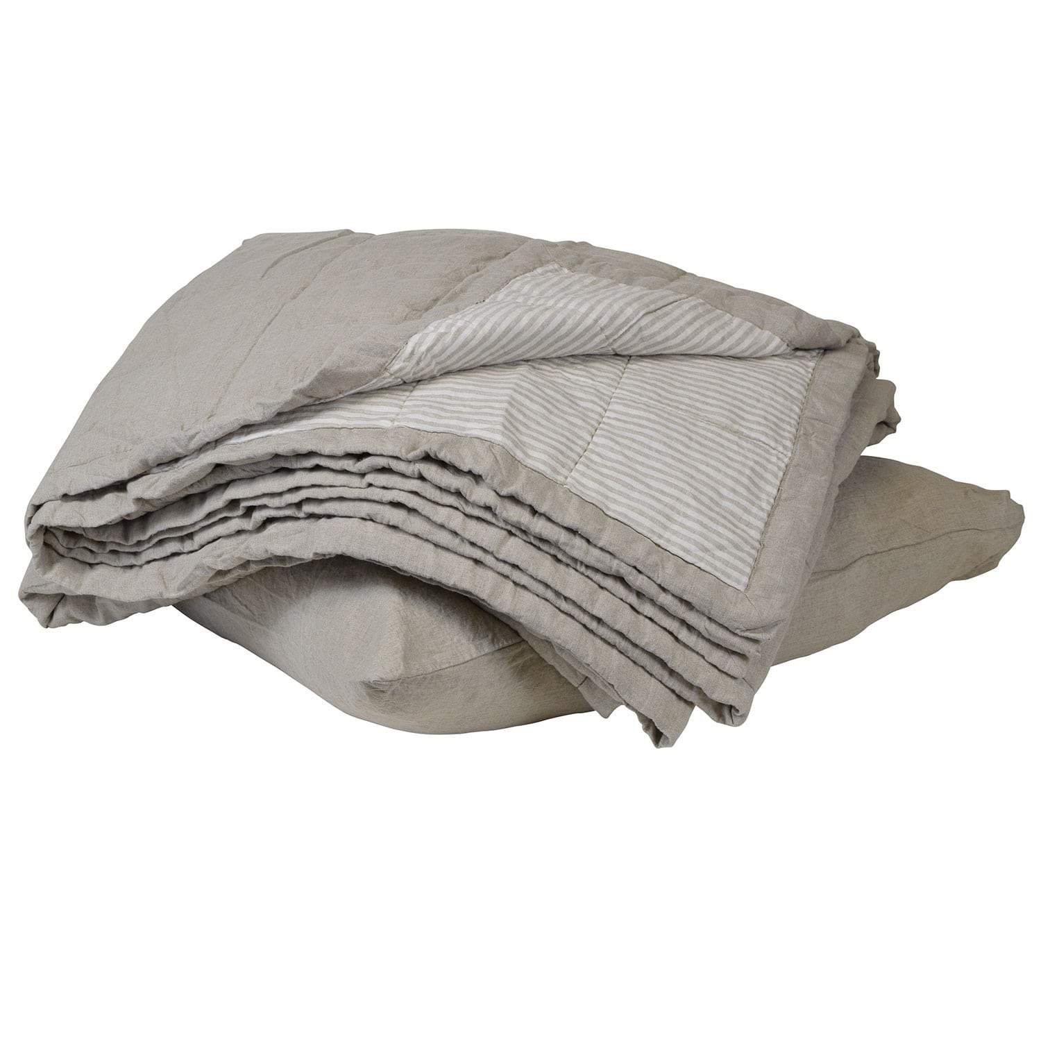 Taj Bedcover Natural-Sleeping-Theo and Joe-Default Title---abc