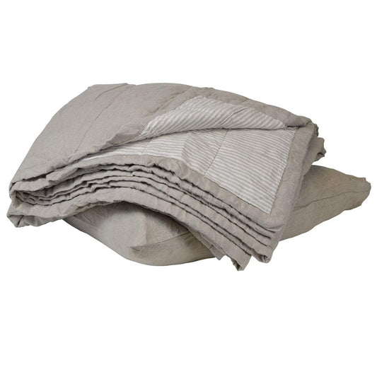 Taj Bedcover Natural-Sleeping-Theo and Joe-Default Title---abc