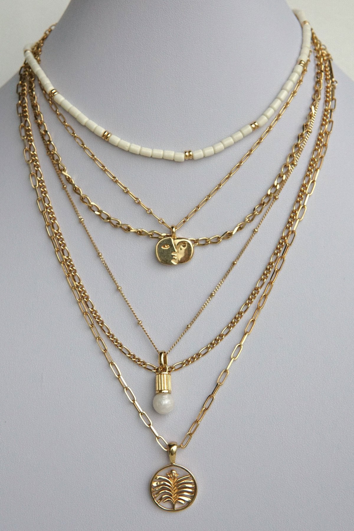 Ellsworth pendant gold plated-abc