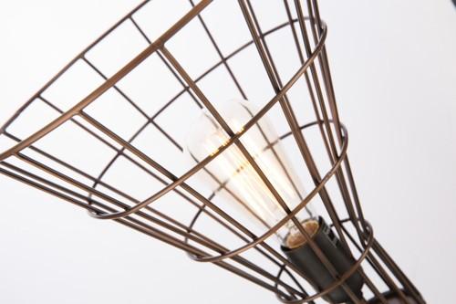 Torch Iron Wire Table Lamp-Lighting-Home & Giftware-Default Title---abc