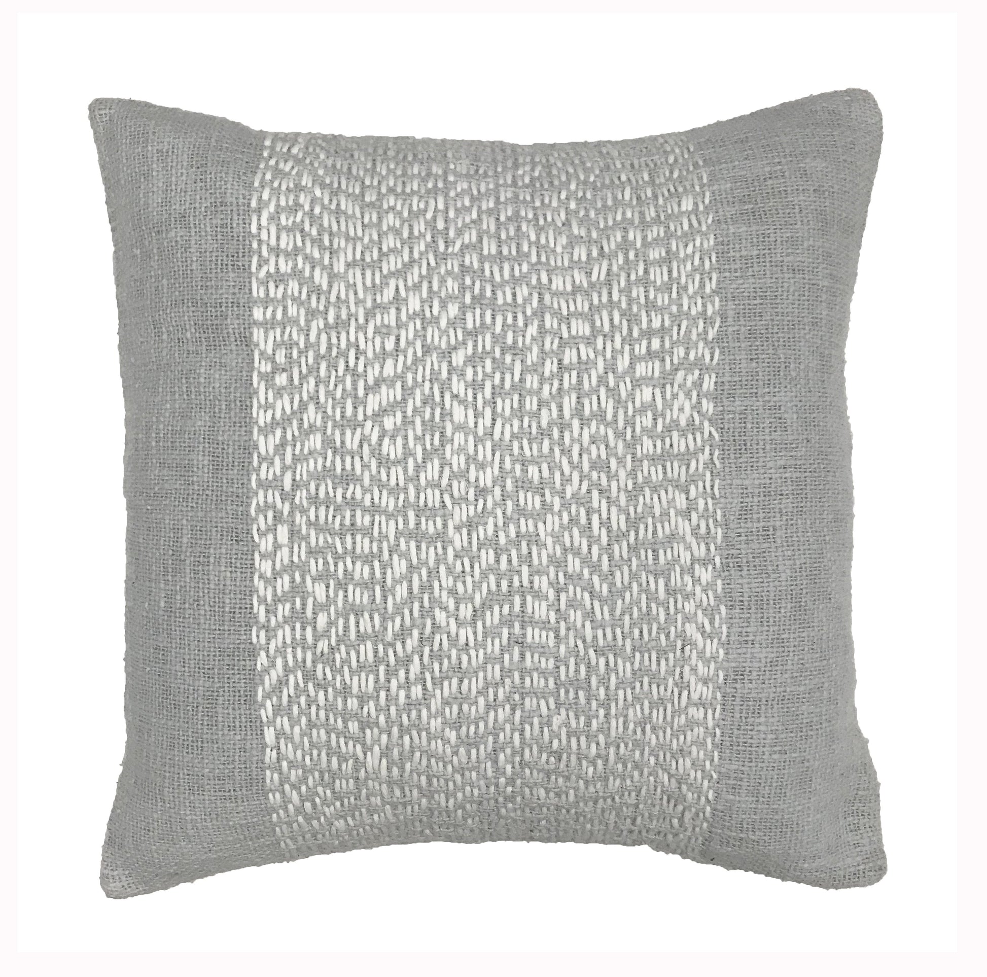 Fara Cushion Small Pale Grey-abc
