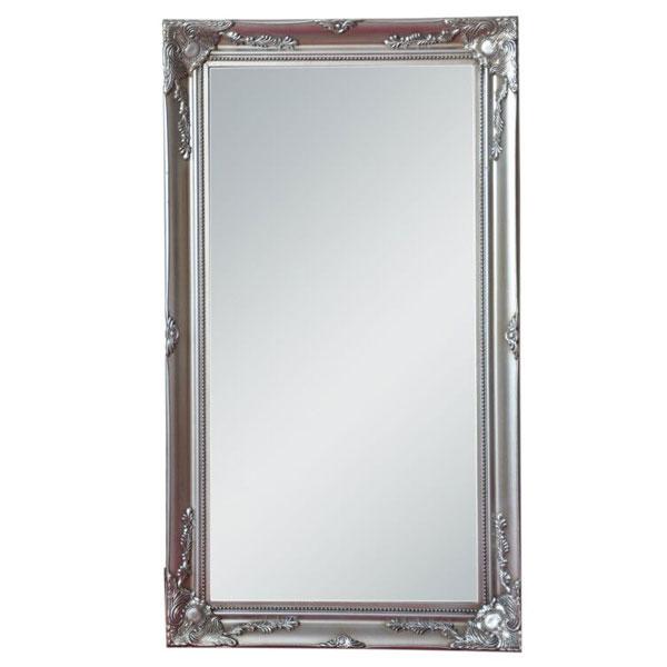 Felicity Ornate Mirror Silver 190cm-abc