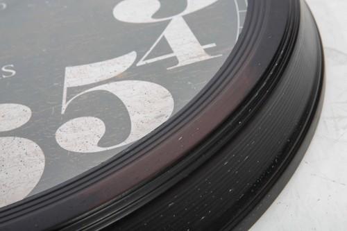 Le Chene 62cm Metal Wall Clock-abc