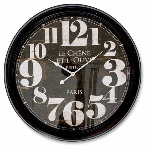 Le Chene 62cm Metal Wall Clock-abc