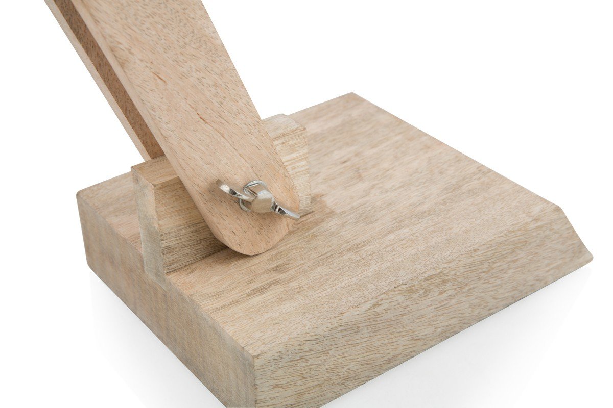 Chelsea Adjustable Wood and Iron Desk lamp-abc