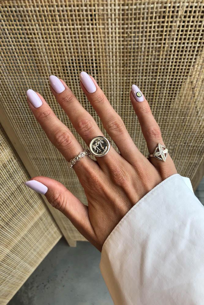 Palm leafs pinky ring silver-abc