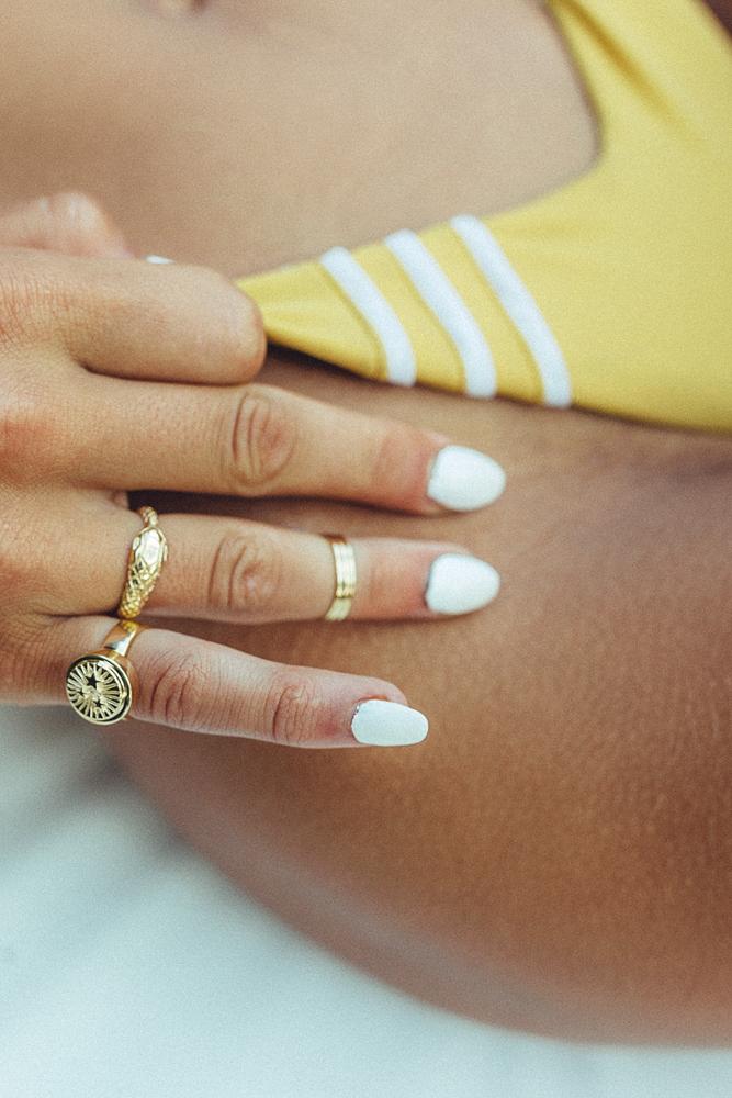 Triple pinky band gold plated-Ring-Wildthings_collectables-1 (US 3.5 / 14.5mm)-Gold plated--abc