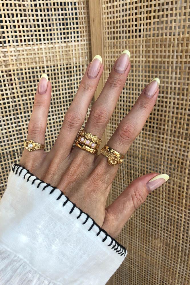 Sun mintage ring gold plated-Ring-wildthings_collectables-Gold plated-1 (US 6 / 16.5mm)--abc