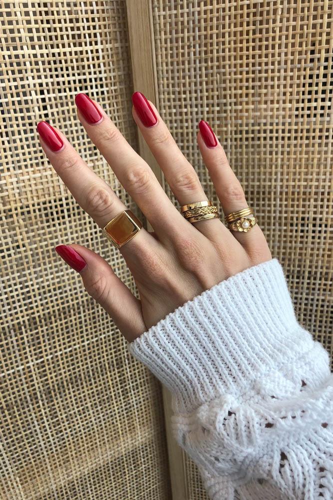 Five strand braided ring gold plated-abc