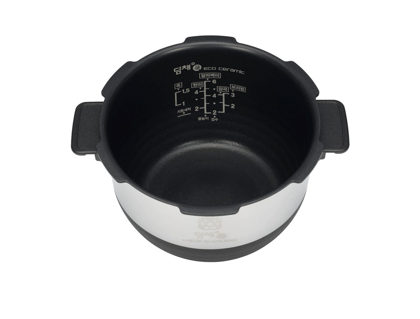 Dimchae Cook Stainless Inner Pot (6 Cup)-abc