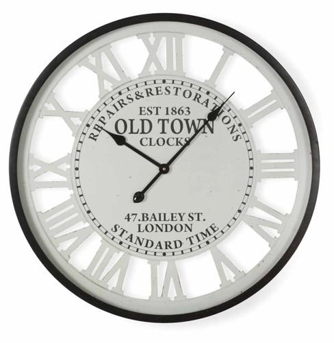 Old Town Roman Numerals Wall CLock-abc