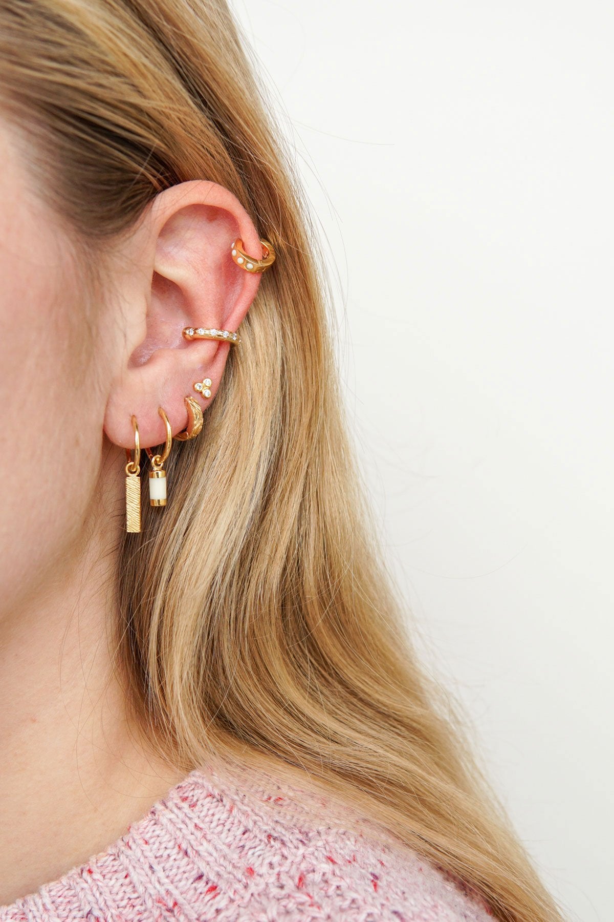 Shiny star ear cuff gold plated-Ear Cuff-wildthings_collectables-Gold plated---abc